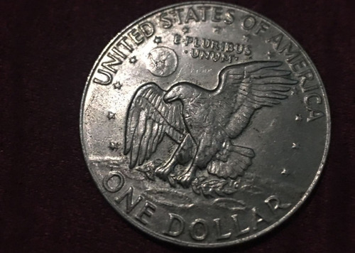 Imagen 2 de 6 de Eisenhoward Moneda De Un $1 De 1977