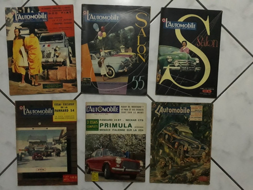 Revistas L Automobile Renault 54 Alpine 58 La 203 Peugeot 51