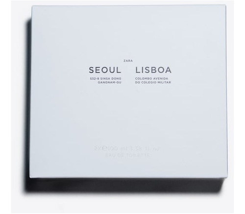 Perfumes Zara Man Seoul Lisboa 100ml Invictus Acqua Di Gio