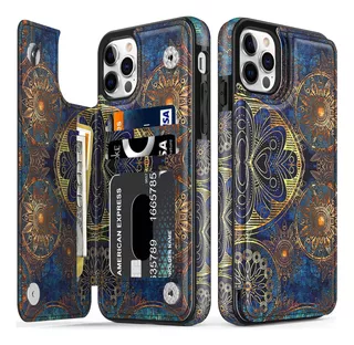 Funda Leto Para iPhone 13 Pro-patrones Vintage