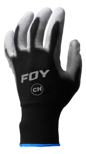 6 Guantes Nailon Recubiertos Poliuretano Ch Foy
