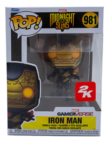 Funko Iron Man 981 2k (marvel Midnight Suns)