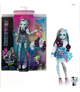 Monster High Frankie Stein Muñeca Accesorios Y Perro Masc
