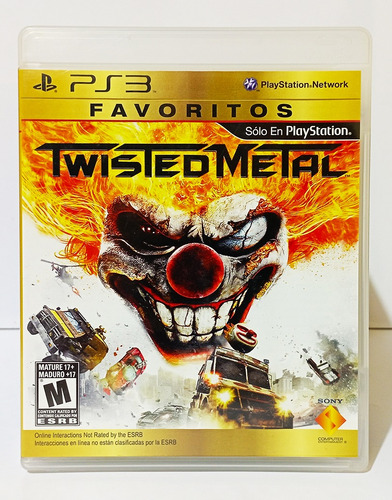 Twisted Metal Juego Ps3 Físico