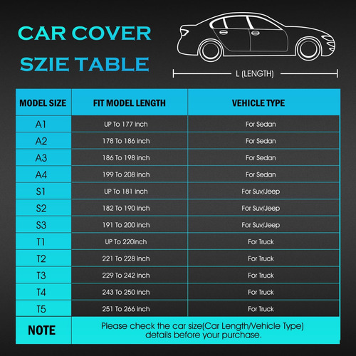 Cubierta De Automóvil Impermeable Todo Clima Las Cubiertas