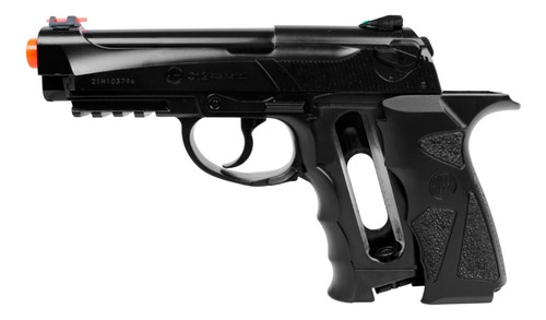 Pistolada Airsoft Co2 Wingun Rossi C12 6mm + Acessórios