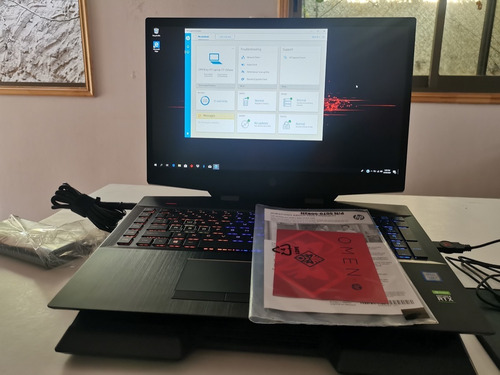 Notebook Gamer Omen I7 10750h_rtx 2060_512gb_16gb_17,3@144hz