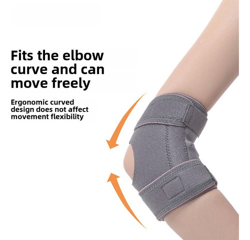Light Gray Purple - Elbow Joint Protective Sleeve Sport