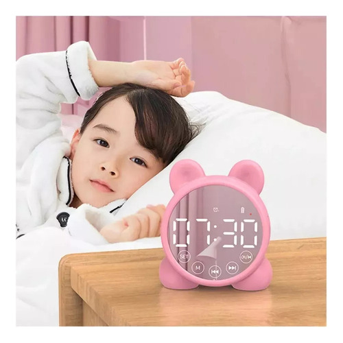 A Despertador For Niños Reloj Despertador Bluetooth Con