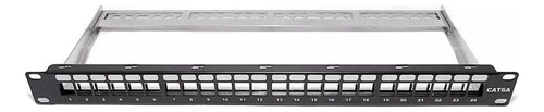 Patch Panel 24 Portas Descarregado Blindado Conect Pro