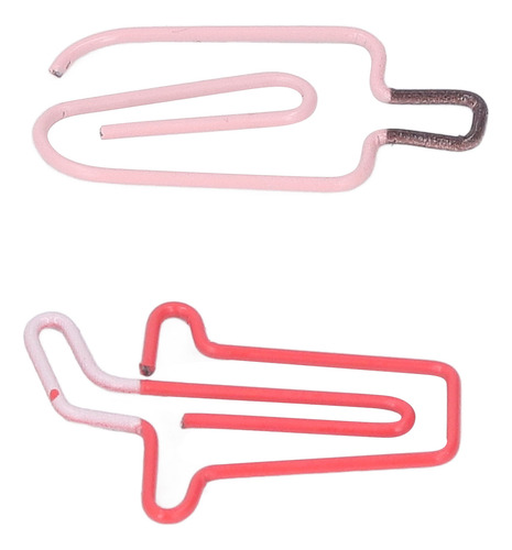 Miniclips De Papel, 100 Unidades, Metal, 50 Unidades, Estilo