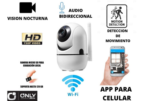 Camara Ip Wifi Only Robotizada Con Autotracking
