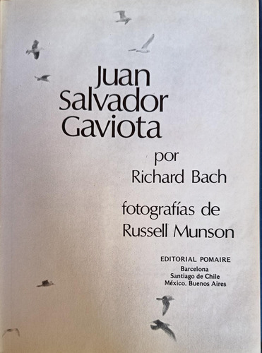 Juan Salvador Gaviota Richard Bach Tapa Dura Pomaire 1974 (Usado)