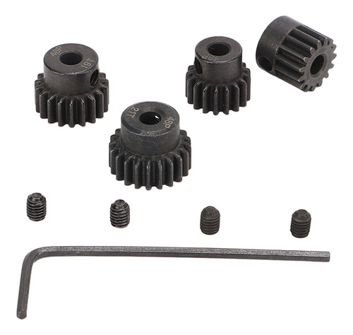 R Conjunto De Engrenagens De Pinhão De Motor Rc 48p 3,175