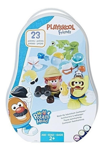 Mr. Potato Head - Maleta Cara De Papa Aventureras 23 Piezas