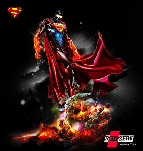 Archivo Stl Impresión 3d - B3dserk Superman Eradicator + Bus