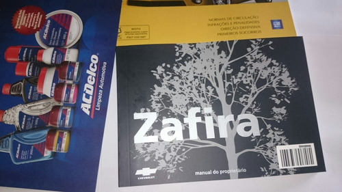 Manual Proprietário Chevrolet Zafira Após 2009 Completo Novo