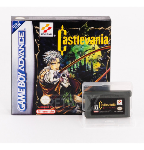 Castlevania Circle Of Moon Gameboy Advance Gba Re-pro + Caja