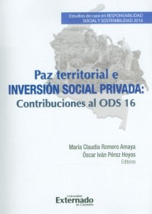 Paz Territorial E Inversión Social Privada Contribuciones Al