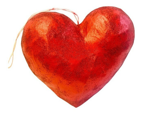 Imagen 2 de 4 de Piñata En Forma De Corazón