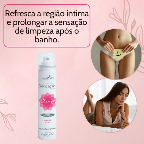 Kit Limpeza E Proteção Íntima Sabonete E Desodorante