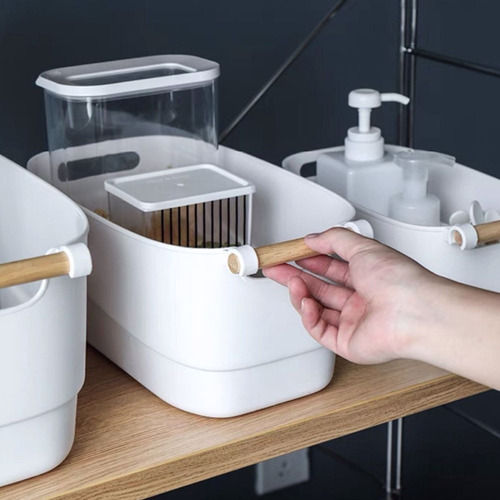 Imagen 7 de 10 de Canasto Organizador Multiuso Nordico Premium Large