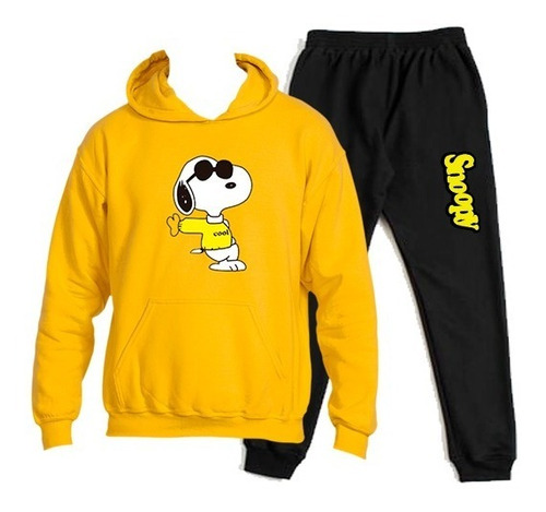 Buzo Estampado Snoopy Conjunto