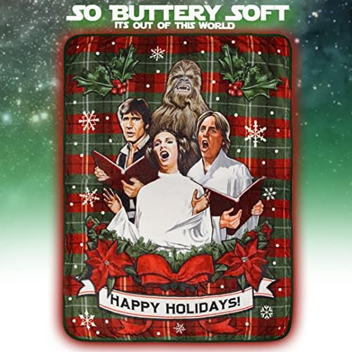 Northwest Star Wars Holiday Chorus Carolers Manta De Felpa 4