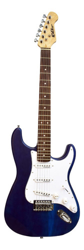 Guitarra Electrica Newen St Blue Wood Cuerpo Lenga Maciza