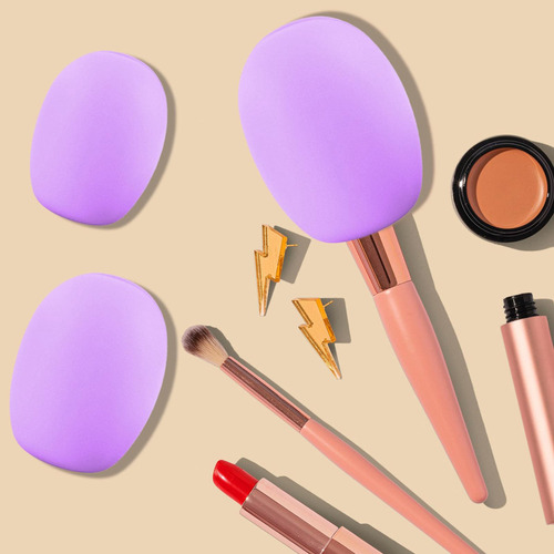 3 Piezas De Funda Protectora De Silicona Para Brochas De