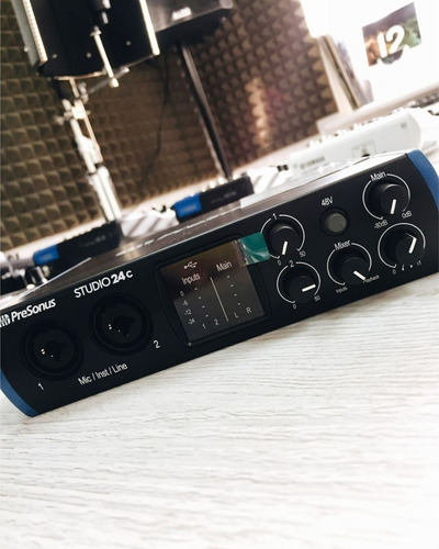 Presonus Studio 24c Interface De Audio Usb C + Rocker Music