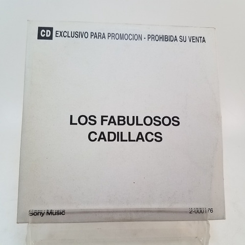 Los Fabulosos Cadillacs Carmela Cd Single Promo Mb