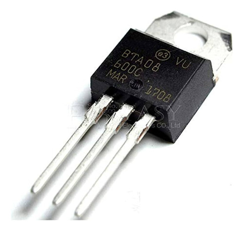 Bta08 600c Triac 8amp 600v St Microelectronics