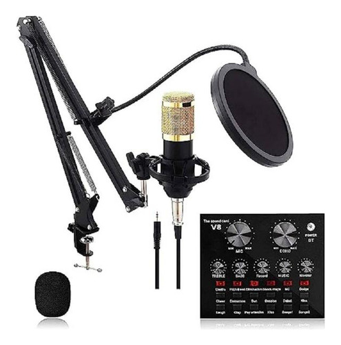 Micrófono Condensador Profesional Studio Kit Todoaudio 