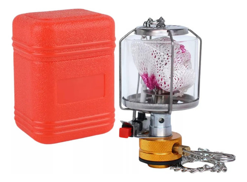 Lampara A Gas Pequeña De Encendido Automatico Para Camping