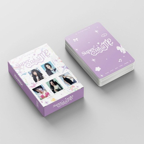 55 Illit Photocards - Cartões Super Realme Lomo