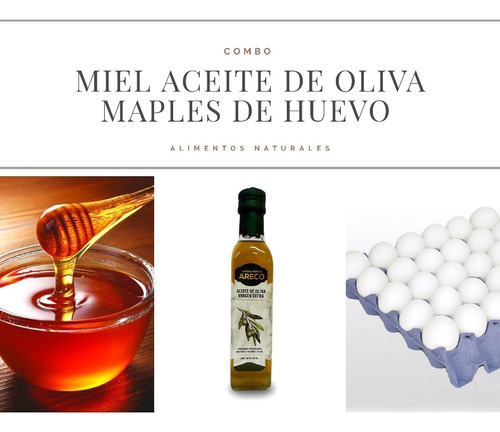 Miel Aceite De Oliva Huevos Maples