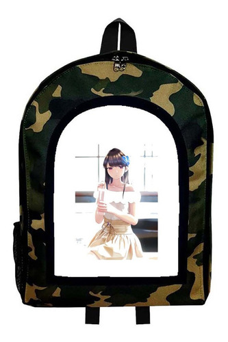 Mochila Camuflada Komi San Can't Communicate Mod Aar92