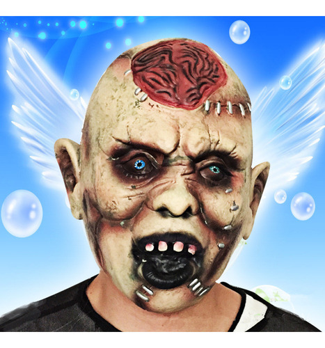 Halloween Horror Explosión Cerebral Máscara Fantasma Spoof