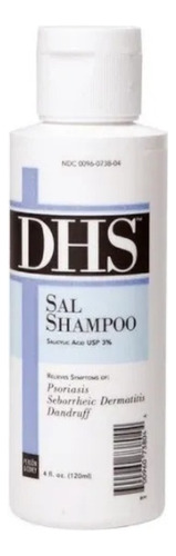 Shampoo Dhs Sal Caspa Psoriasis Dermatitis Seborreica 120ml
