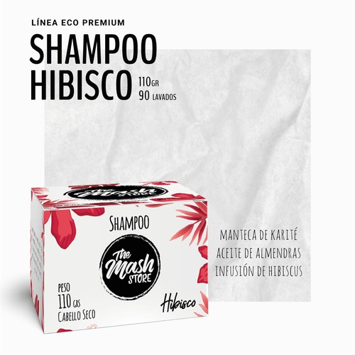 Imagen 1 de 10 de Shampoo Solido Natural Cabello Seco The Mash Store