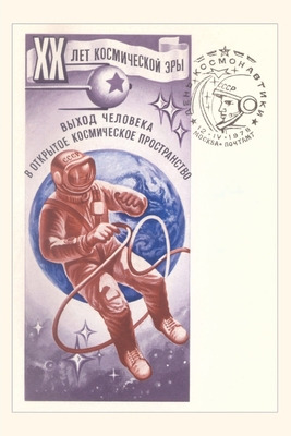 Libro Vintage Journal Russian Cosmonaut On Space Walk - F...