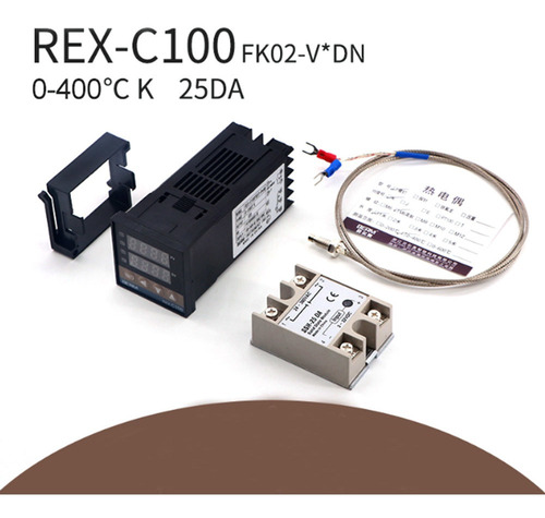 Rex-c100fk02-v*dn Controlador De Temperatura Inteligente Ssr