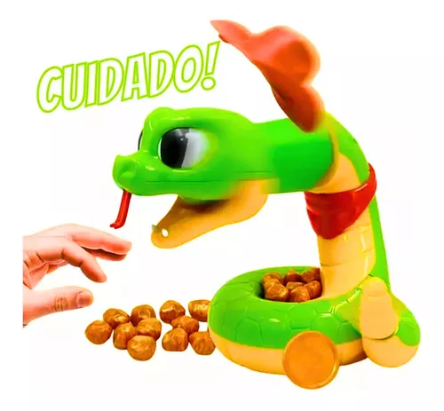 Jogo Tesouro Serpente Cobra Pegue Ouro Brinquedo Divertido