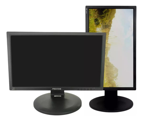 Monitor Positivo Flatron 19eb13p-b 19 Horizontal E Vertical (Recondicionado)
