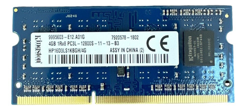 Memoria RAM 4GB 1 Kingston HP16D3LS1KBGH/4G