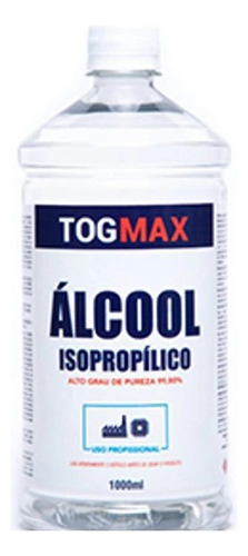 Álcool Isopropílico 1 Lt 99 % Para Limpeza De Eletronicos