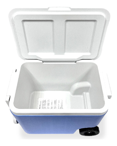 Hielera Portátil Con Ruedas Plástico Resistente Set De 4 Pz Azul