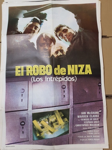 Afiche Cine Original-nuevo-1014- El Robo De Niza- 