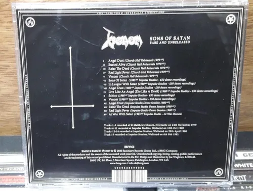 Venom - Sons Of Satan Rare And Unreleased